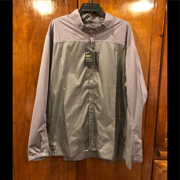 nike shield full zip golf jacket mens
